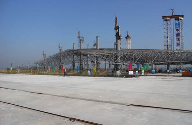 汉川网架顶升施工方案