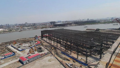 汉川船厂网架工程